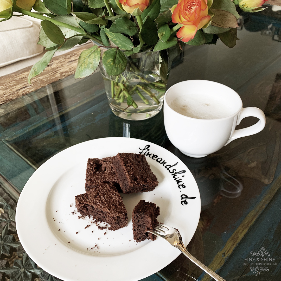 Brownies, Glutenfrei, Laktosefrei, Mandeln, ohne Industriezucker, Paleo, Paleo Schoko-Brownies mit Mandeln, Schoko-Brownies, Vegetarisch,