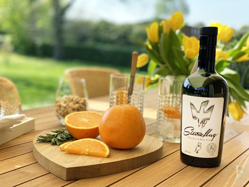 Lieblingsdrink: Gin Tonic mit Orange und Rosmarin