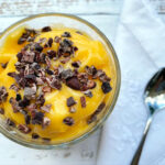 Mango Eis mit Schokostreusel
